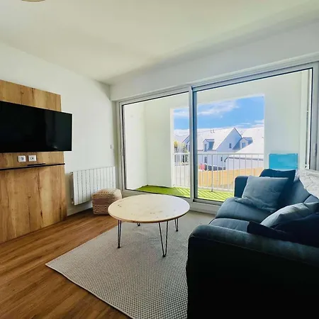 Renove De 48m² A - Proche Plage, Parking Prive, Loggia Exposee Sud, 4 Pers. - Fr-1-478-283 Quiberon